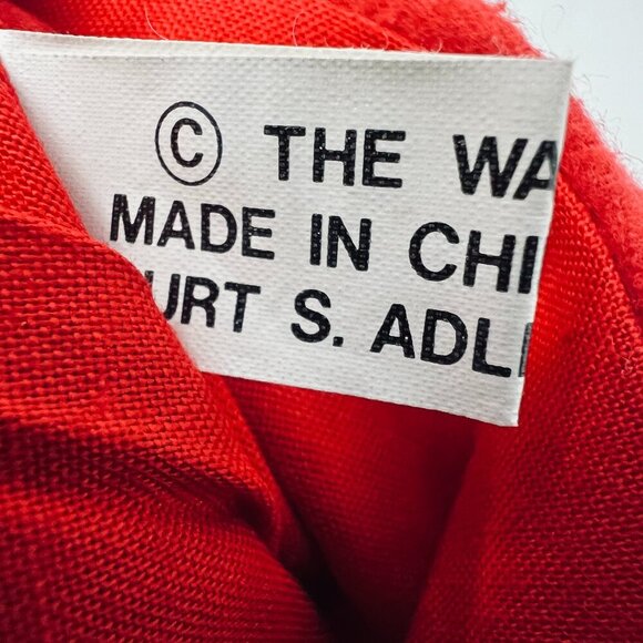 Vintage Needlepoint Disney Christmas Stocking -Kurt Adler Mickey Mouse with Tree - Picture 8 of 9